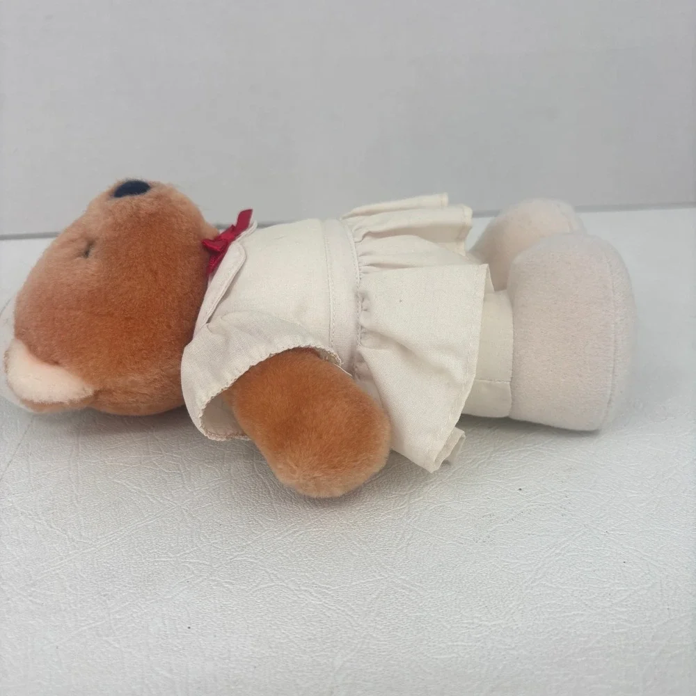 Dakin Nancy Bear Nurse Plush Nature Babies 8 Inch Stuffed Animal Vintage 1985